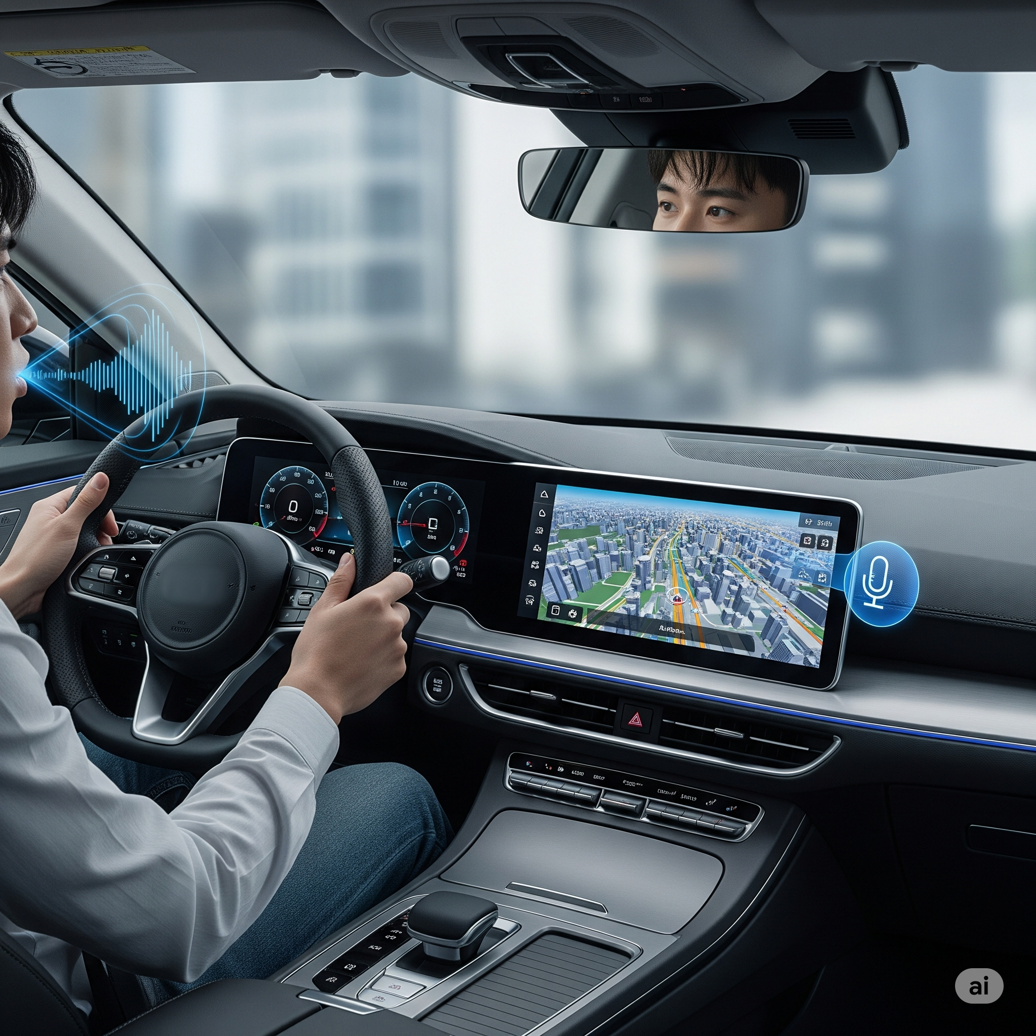 Voice Commands In-built Navigation