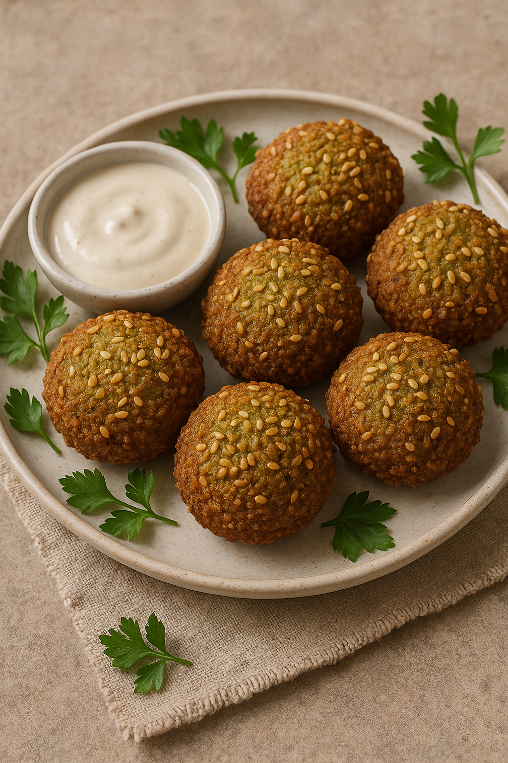 How to Make Falafel at Home | Crispy & Authentic Middle Eastern Recipe