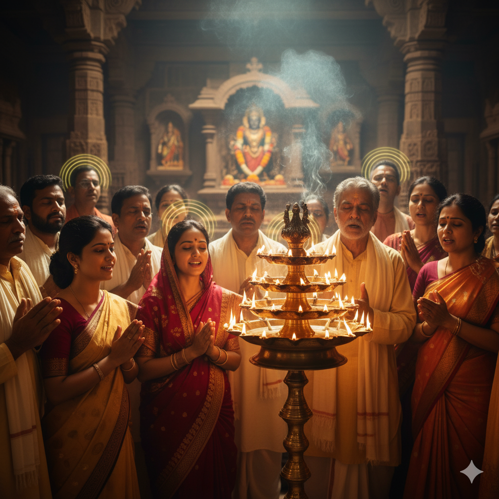 આરતી ગાવાનું મહત્વ
