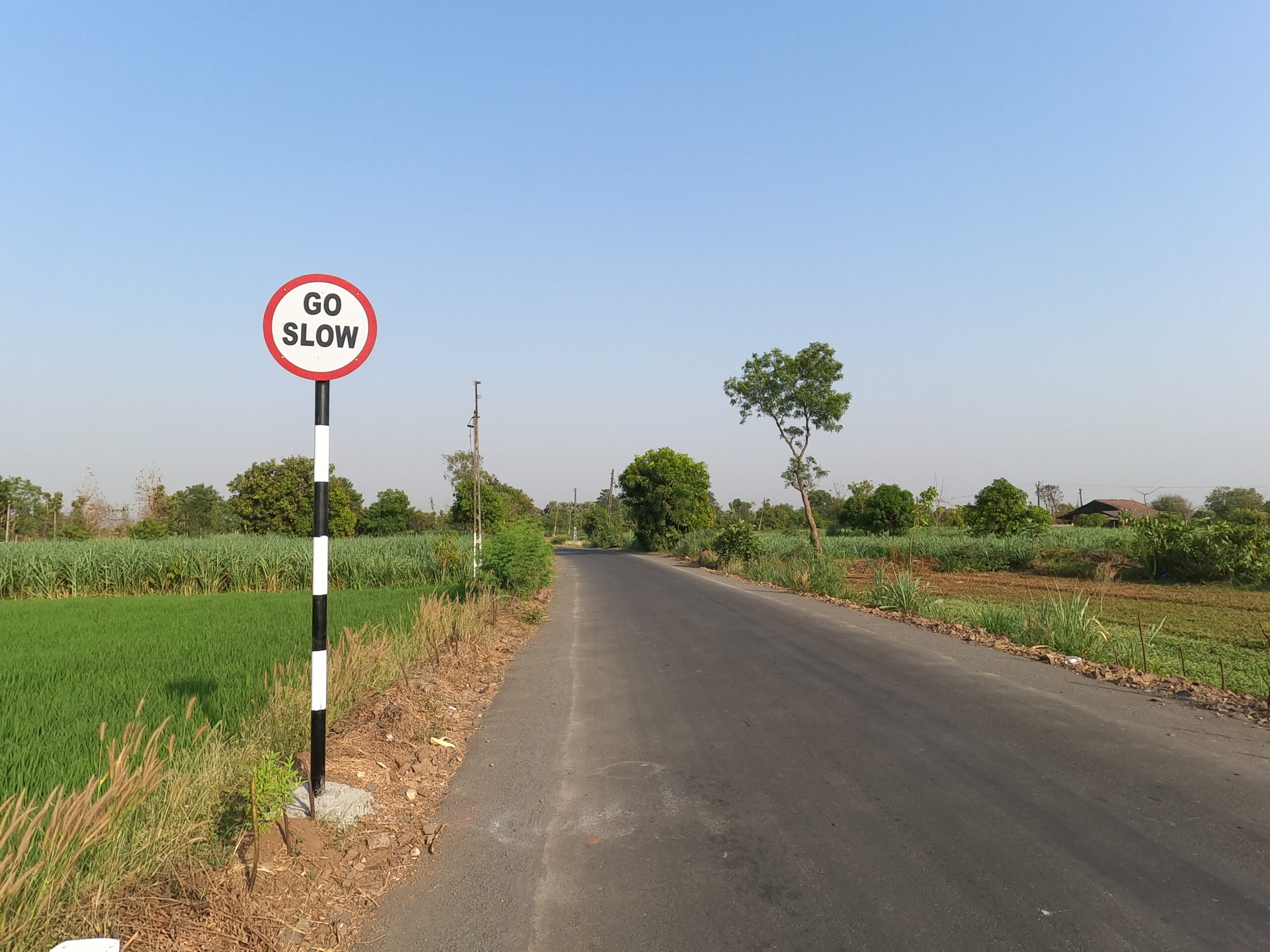 The “GO SLOW” Message on Rural Roads