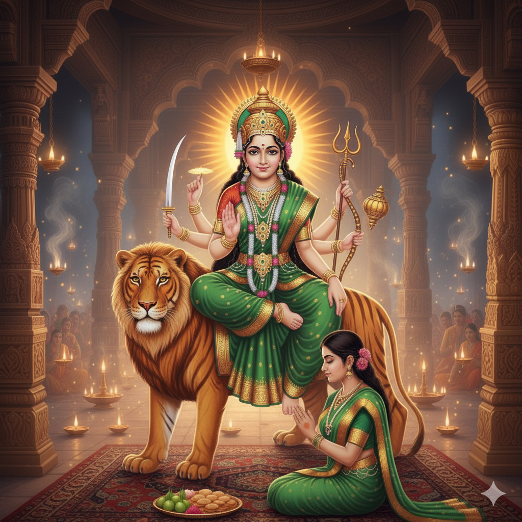 નવરાત્રિનો ચોથો દિવસ: મા કુષ્માંડાની પૂજા