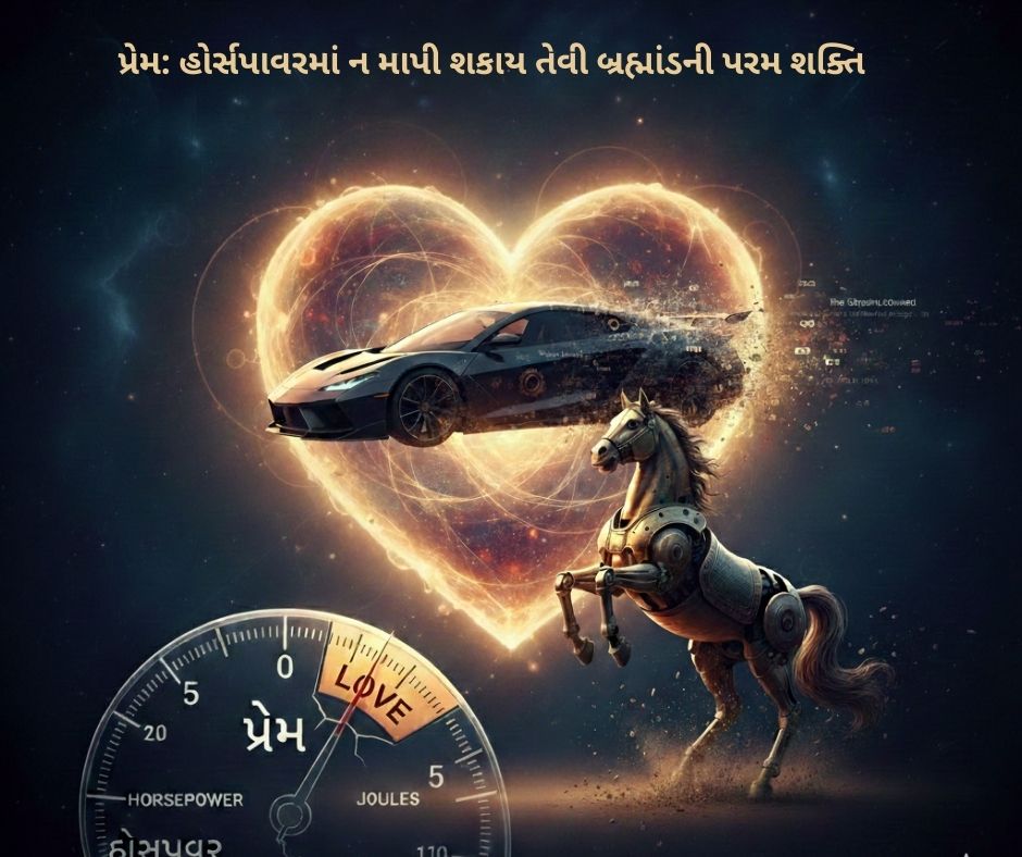 હોર્સપાવરમાં ન માપી શકાય તેવી બ્રહ્માંડની પરમ શક્તિ