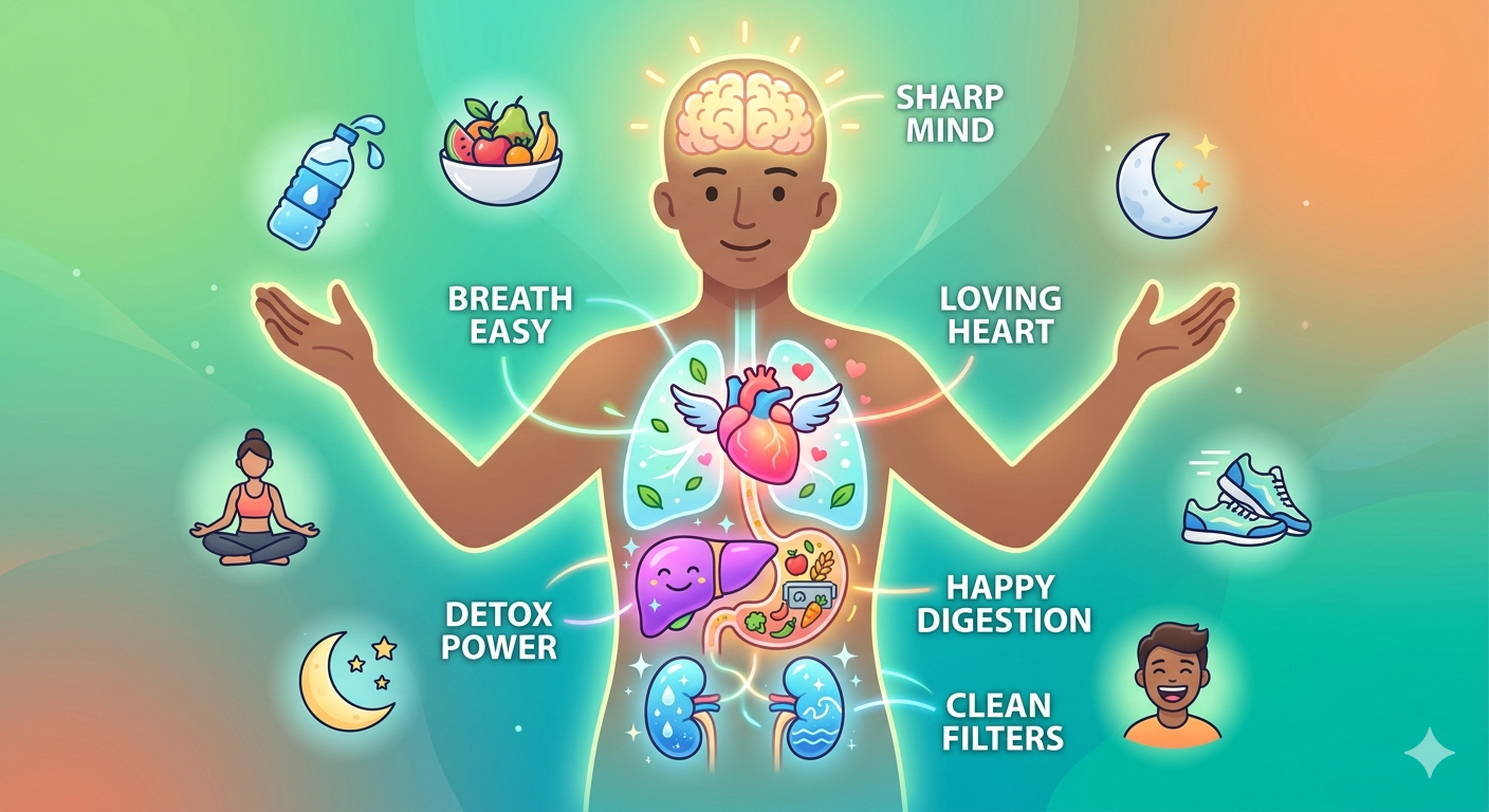 શરીરના દરેક અંગને સ્વસ્થ અને ખુશ રાખવા માટેની સંપૂર્ણ માર્ગદર્શિકા